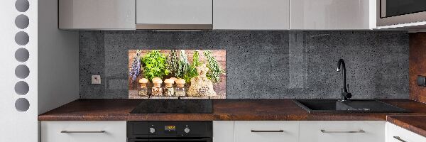 Keuken achterwand Kruiden aan een touwtje