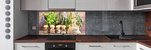 Keuken achterwand Kruiden aan een touwtje