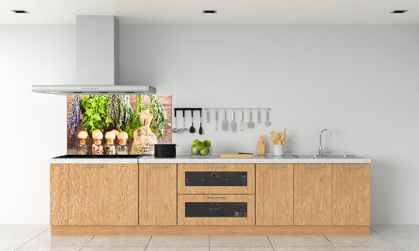 Keuken achterwand Kruiden aan een touwtje