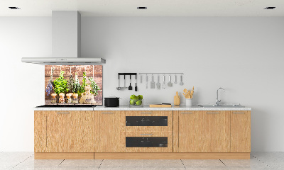 Keuken achterwand Kruiden aan een touwtje