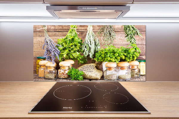 Panel do kuchni Zioła na sznurku