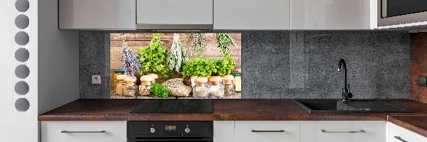 Panel do kuchni Zioła na sznurku