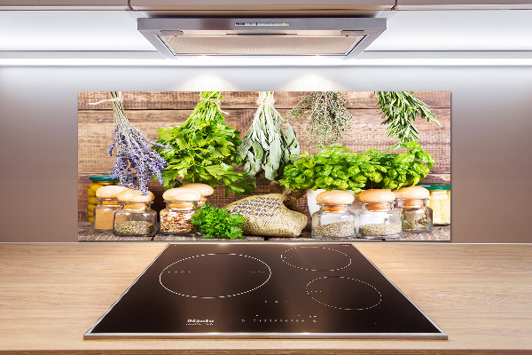 Panel do kuchni Zioła na sznurku