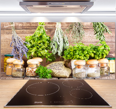 Panel do kuchni Zioła na sznurku