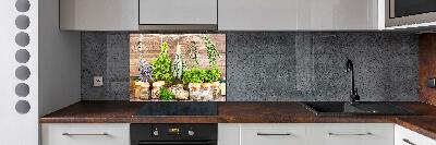 Panel do kuchni Zioła na sznurku