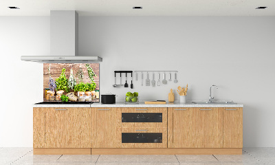 Panel do kuchni Zioła na sznurku