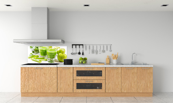Achterwand keuken Groene cocktail