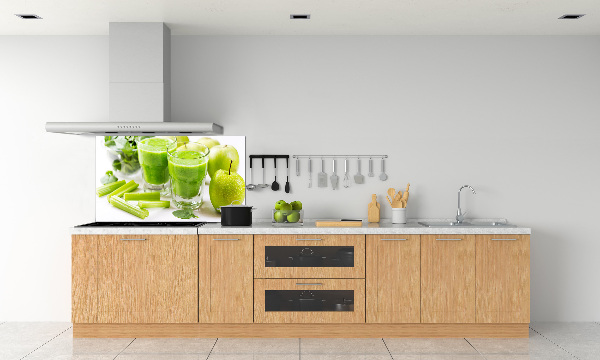 Achterwand keuken Groene cocktail