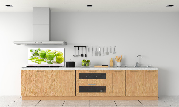 Achterwand keuken Groene cocktail