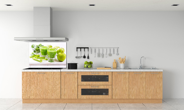 Achterwand keuken Groene cocktail