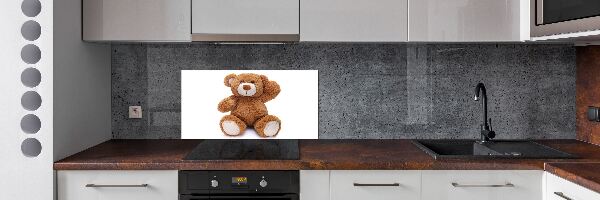 Achterwand keuken Teddybeer