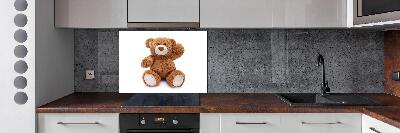 Achterwand keuken Teddybeer