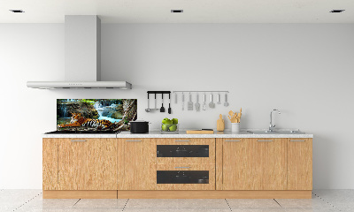 Spatscherm keuken Tijgerwaterval