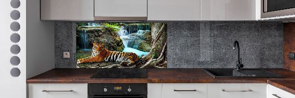 Spatscherm keuken Tijgerwaterval
