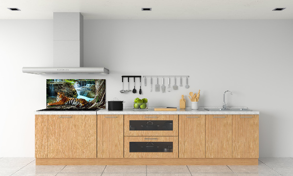 Spatscherm keuken Tijgerwaterval