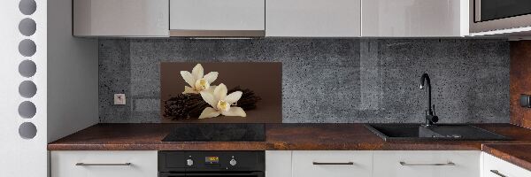 Glazen achterwand keuken Vanillepeulen