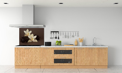 Glazen achterwand keuken Vanillepeulen