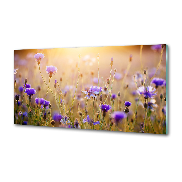 Achterwand keuken Wilde bloemen