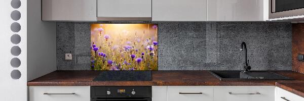 Achterwand keuken Wilde bloemen