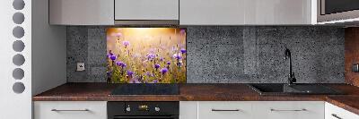 Achterwand keuken Wilde bloemen