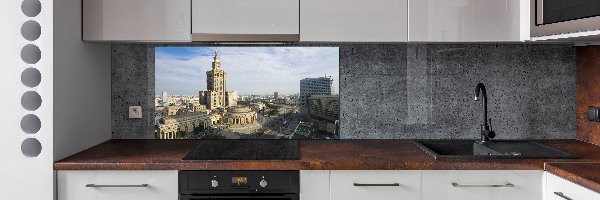 Spatscherm keuken Paleis van Cultuur