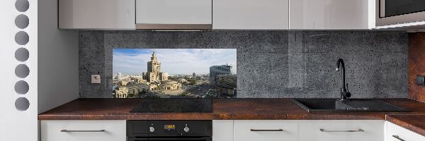 Spatscherm keuken Paleis van Cultuur