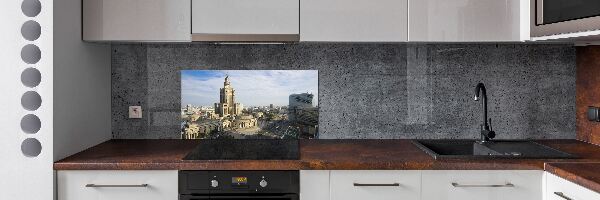 Spatscherm keuken Paleis van Cultuur