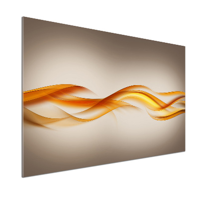 Glazen achterwand keuken Abstracte golven