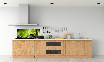 Spatscherm keuken Zen-stenen