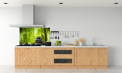 Spatscherm keuken Zen-stenen