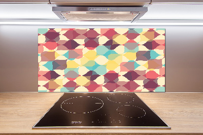 Achterwand keuken Geometrische achtergrond
