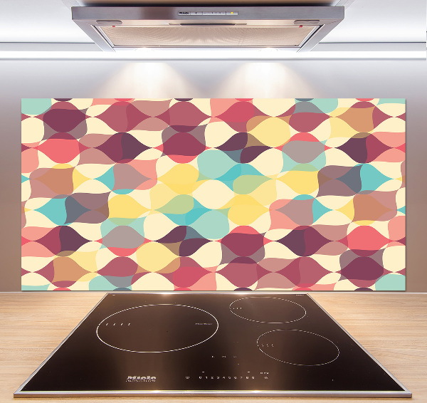 Achterwand keuken Geometrische achtergrond