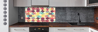 Achterwand keuken Geometrische achtergrond