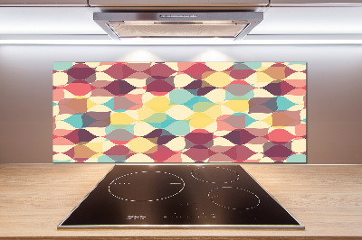 Achterwand keuken Geometrische achtergrond