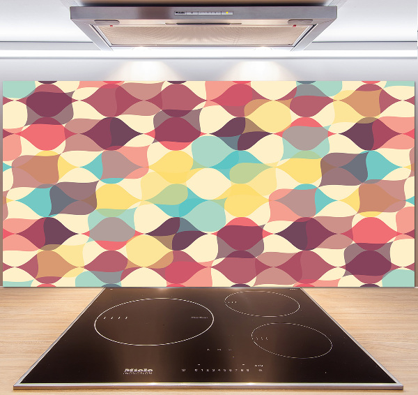 Achterwand keuken Geometrische achtergrond