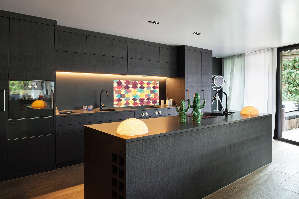 Achterwand keuken Geometrische achtergrond