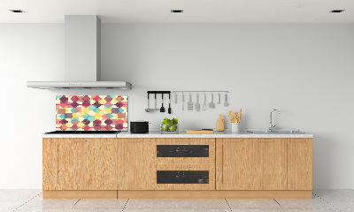 Achterwand keuken Geometrische achtergrond