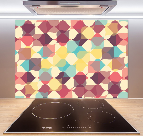 Achterwand keuken Geometrische achtergrond