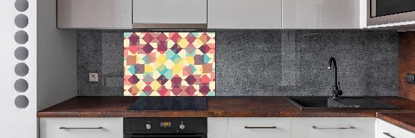 Achterwand keuken Geometrische achtergrond