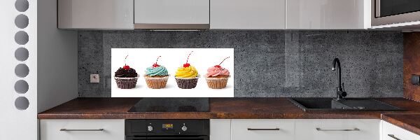 Achterwand keuken Cupcakes