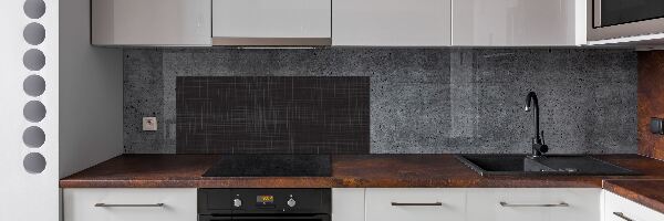 Achterwand keuken Linnenstructuur