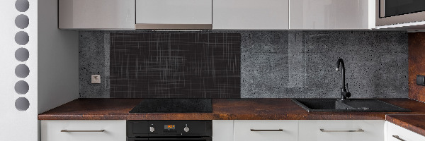 Achterwand keuken Linnenstructuur