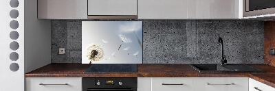 Spatplaat keuken Paardebloem