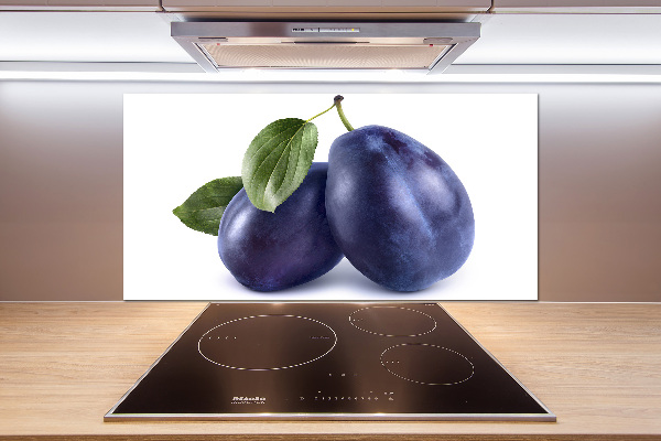 Spatscherm keuken Pruimen