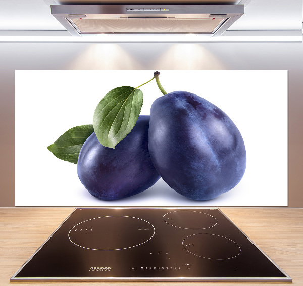 Spatscherm keuken Pruimen