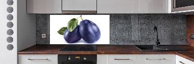 Spatscherm keuken Pruimen