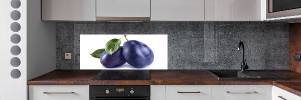 Spatscherm keuken Pruimen