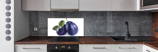 Spatscherm keuken Pruimen