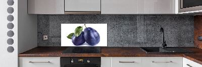 Spatscherm keuken Pruimen