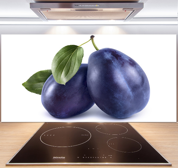 Spatscherm keuken Pruimen